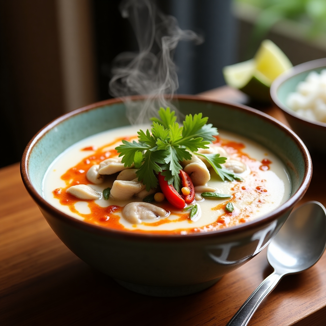 Schuttertal-Kocht Pikante Thai-Suppe